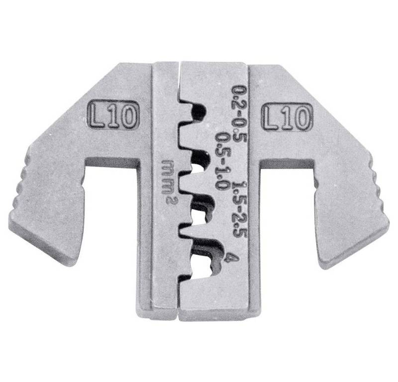 TOOLCRAFT Crimpzange Crimpeinsatz für SPT-Flach- und Flachsteckhülsen von TOOLCRAFT