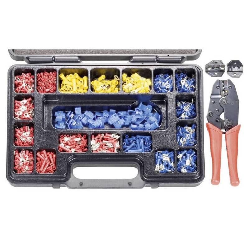 TOOLCRAFT Crimpzange Crimpzangen-Set 1004tlg von TOOLCRAFT