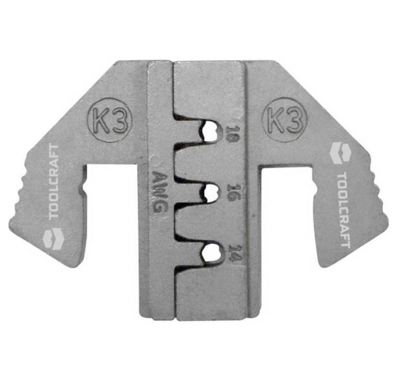 TOOLCRAFT Crimpzange Geeignet für Stecker: DEUTSCH Quetschbereich AWG: 14 bis 18 1595623 von TOOLCRAFT