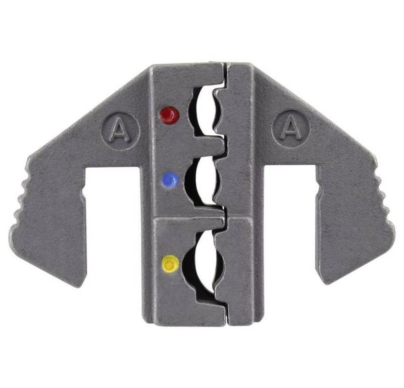 TOOLCRAFT Crimpzange Isolierte Kabelschuhe, Isolierte Flachstecker von TOOLCRAFT