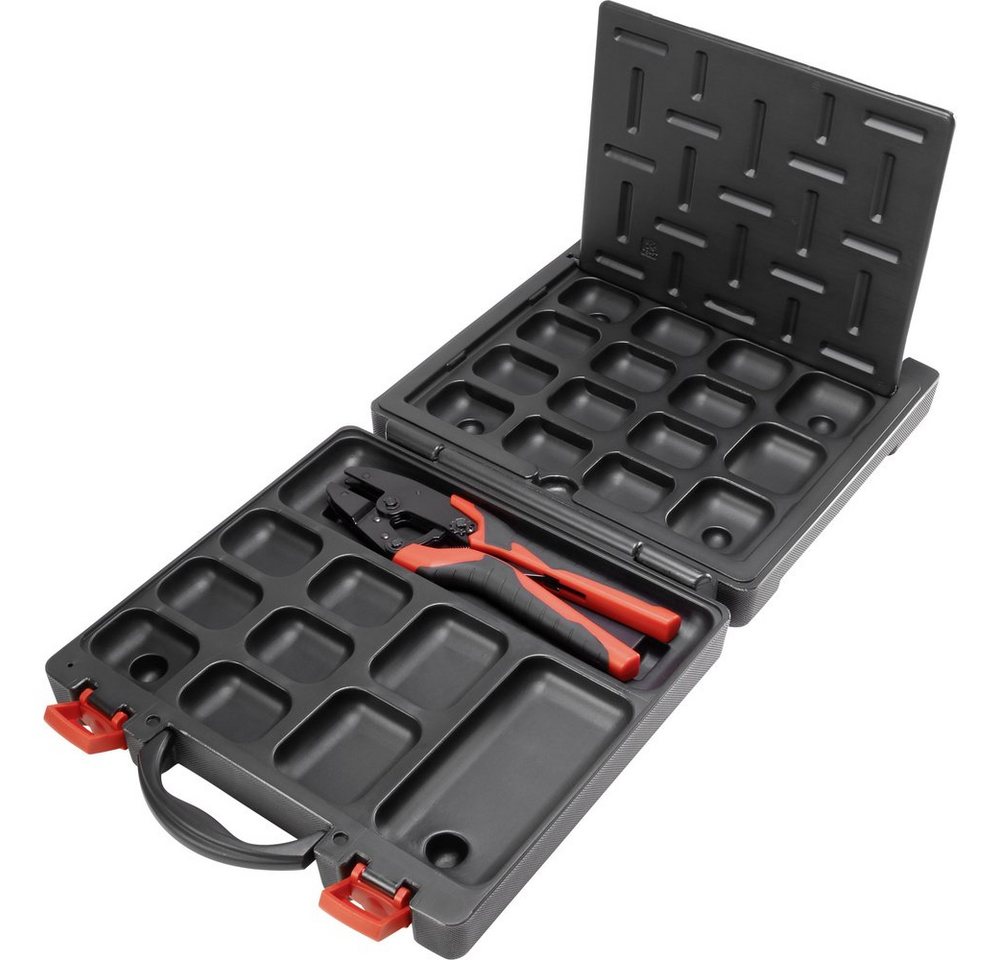 TOOLCRAFT Crimpzange TOOLCRAFT PZ-500 Crimpzange ohne Crimpeinsatz, mit Systemkoffer TOOLCRAFT Crimpzange TOOLCRAFT PZ-500 Crimpzange ohne Crimpeinsatz, mit Systemkoffer von TOOLCRAFT