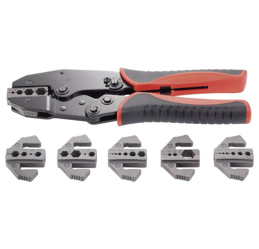 TOOLCRAFT Crimpzange TOOLCRAFT PZ-505 818645 Crimpzange 7teilig Koaxial-Steckverbinder BNC TOOLCRAFT Crimpzange TOOLCRAFT PZ-505 818645 Crimpzange 7teilig Koaxial-Steckverbinder BNC von TOOLCRAFT