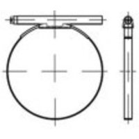 TOOLCRAFT TO-5363367 Schlauchschellen DIN 3017 1.4016 (W2) Form C1 Schlauchschellen, mit Rundbolzen, von TOOLCRAFT