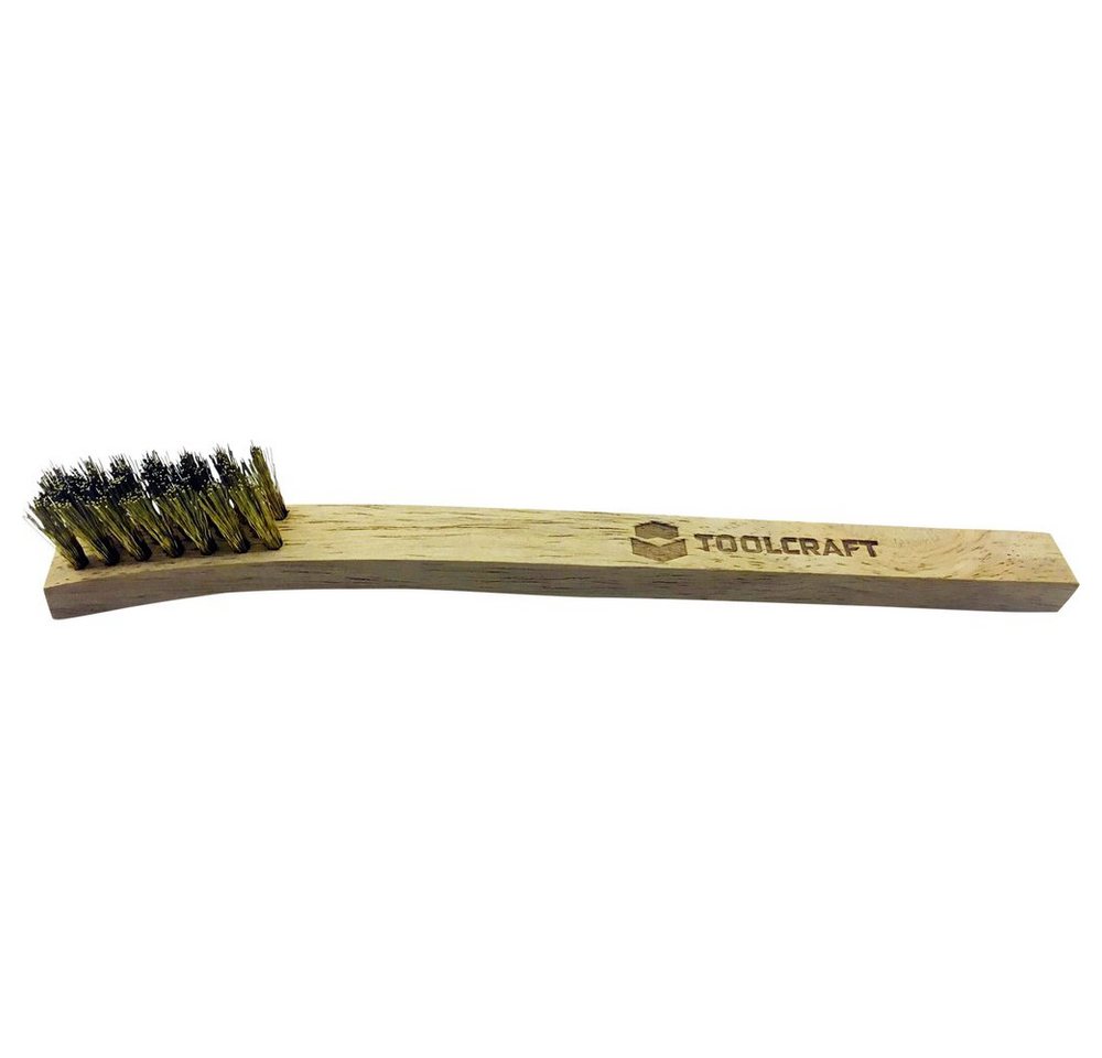 TOOLCRAFT Drahtbürste TOOLCRAFT Zündkerzenbürste Holz, Messing 200 mm 1 St. TOOLCRAFT Drahtbürste TOOLCRAFT Zündkerzenbürste Holz, Messing 200 mm 1 St. von TOOLCRAFT