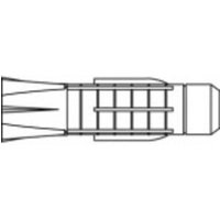 TOOLCRAFT Dübel 61mm TO-5455101 50St. von TOOLCRAFT