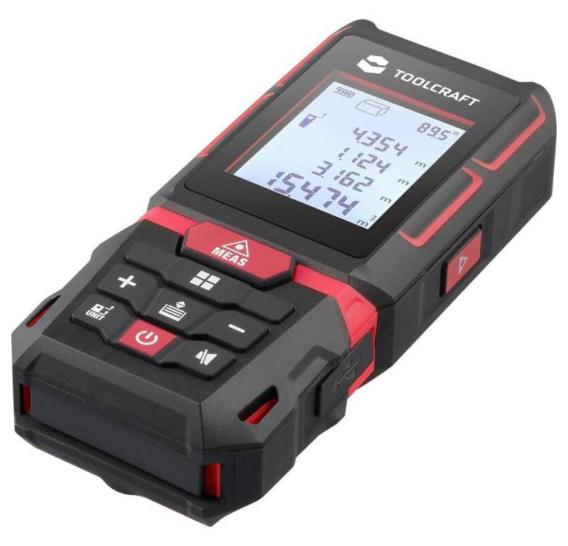 TOOLCRAFT Entfernungsmesser LDM XG60 Laser-Entfernungsmesser von TOOLCRAFT