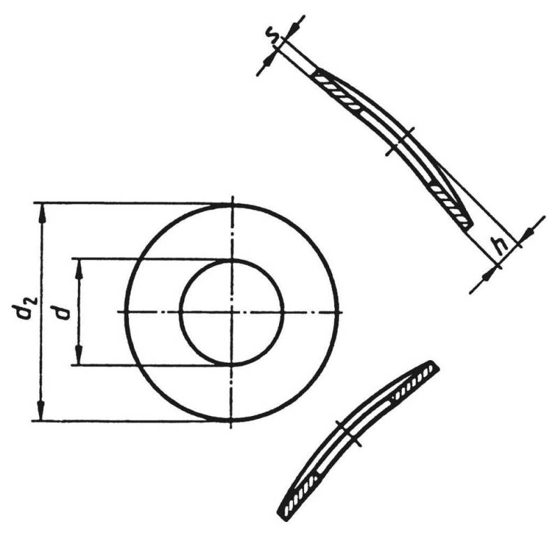 TOOLCRAFT Federring Federscheiben von TOOLCRAFT