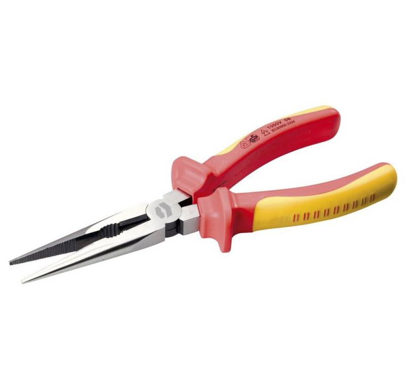 TOOLCRAFT Flachzange TOOLCRAFT TO-6768522 VDE Flachrundzange Gerade Chrom-Vanadium Stahl 20 von TOOLCRAFT