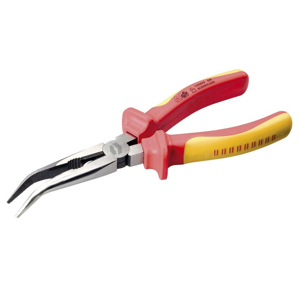 TOOLCRAFT Flachzange TOOLCRAFT TO-6796773 VDE Telefonzange 40° gebogen Chrom-Vanadium Stahl TOOLCRAFT Flachzange TOOLCRAFT TO-6796773 VDE Telefonzange 40° gebogen Chrom-Vanadium Stahl von TOOLCRAFT
