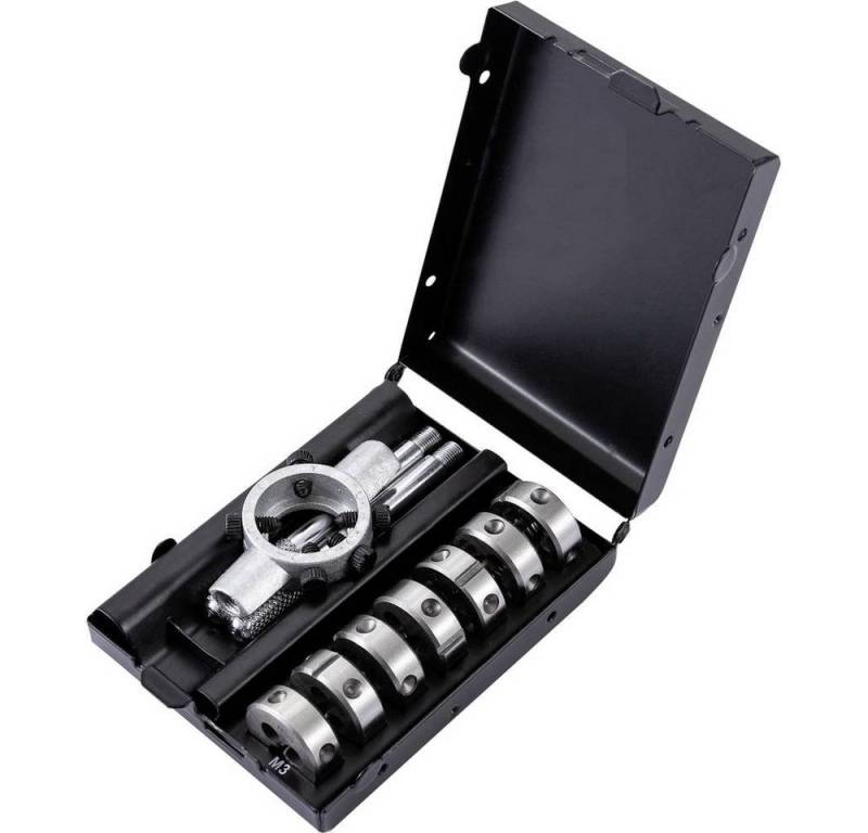 TOOLCRAFT Gewindeschneider 8TLG. HSSG SCHNEIDEISENSATZ M3 - M12 TO-6802566 von TOOLCRAFT