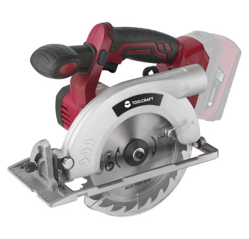 TOOLCRAFT Handkreissäge TOOLCRAFT TCS 55 / TAWB-200 Akku-Handkreissäge Schnitttiefe max. (90) von TOOLCRAFT