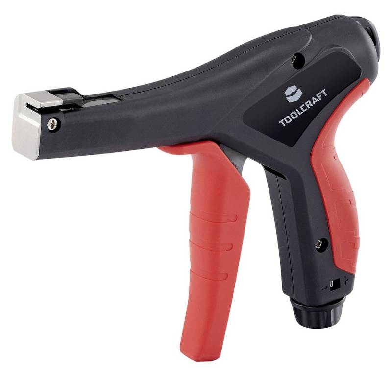 TOOLCRAFT Kabelzange TOOLCRAFT HT04557 Kabelbinderzange für Polyamid-Kabelbinder von 2,5 bi, HT04557 von TOOLCRAFT