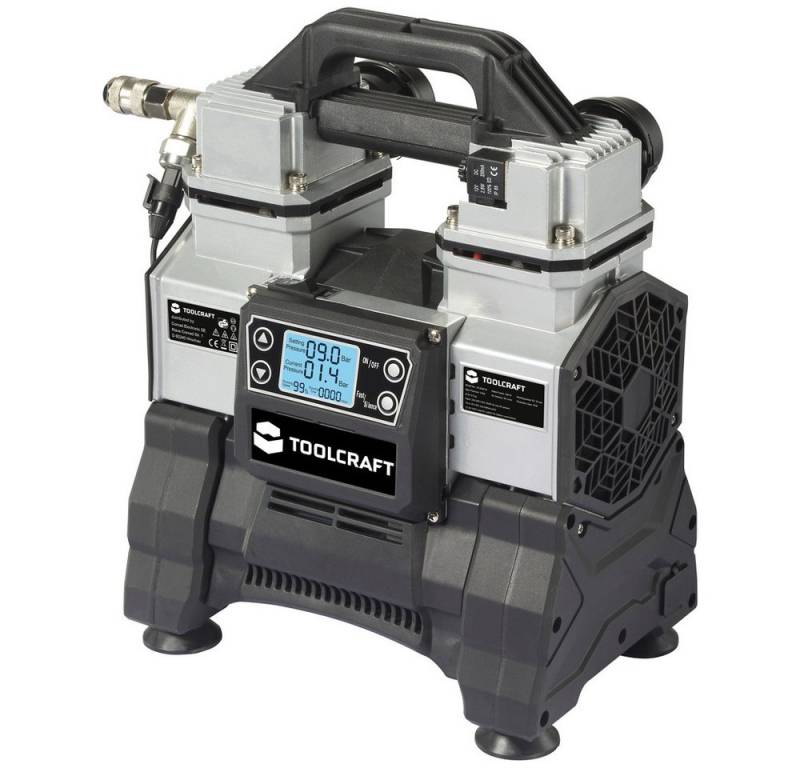 TOOLCRAFT Kompressor TOOLCRAFT TO-8952876 Druckluftkompressor 18 VDC/230 VAC 9 bar TOOLCRAFT Kompressor TOOLCRAFT TO-8952876 Druckluftkompressor 18 VDC/230 VAC 9 bar von TOOLCRAFT