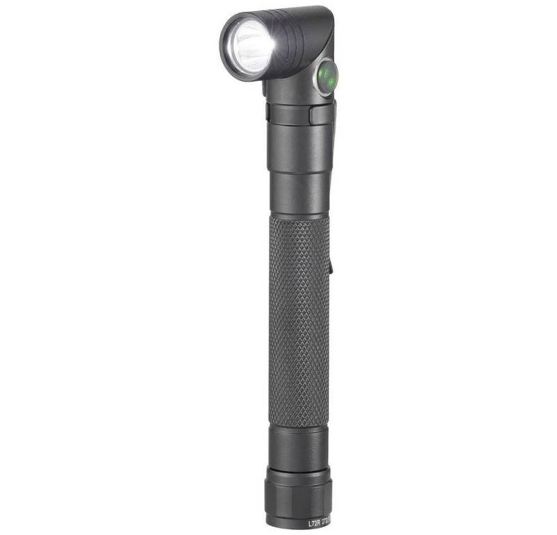TOOLCRAFT Taschenlampe TASCHENLAMPE 2IN1 250LM, mit Stroboskopmodus, mit USB-Schnittstelle, verstellbar, mit Gürtelcli von TOOLCRAFT