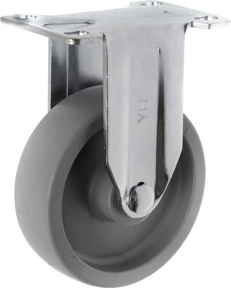 TOOLCRAFT Lenkrolle TOOLCRAFT TO-5137941 Bockrolle mit Anschraubplatte 100 mm Polypropylen von TOOLCRAFT