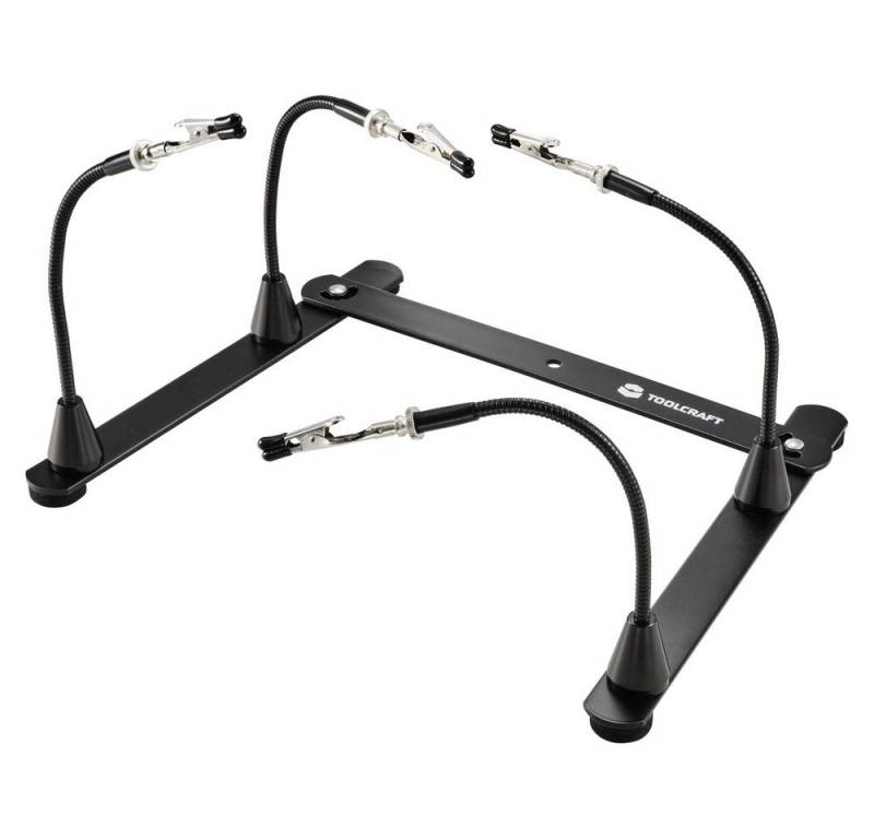 TOOLCRAFT Lötfitting TOOLCRAFT AT-400 Dritte Hand (L x B x H) 270 x 235 x 365 mm 1 St. von TOOLCRAFT