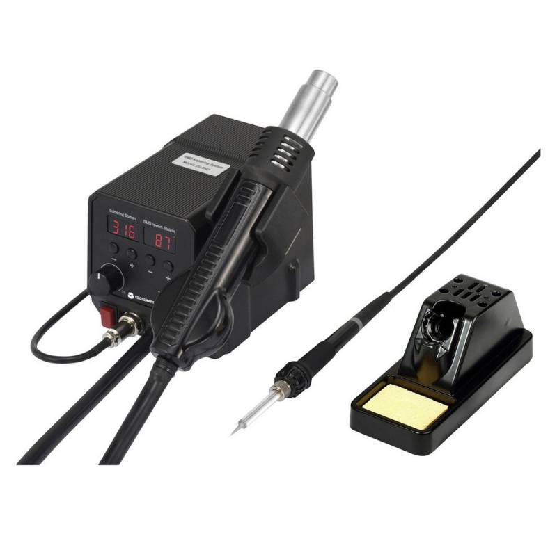 TOOLCRAFT Lötkolben TOOLCRAFT Löt-/Entlötstation digital 360 W 50 - 480 °C von TOOLCRAFT