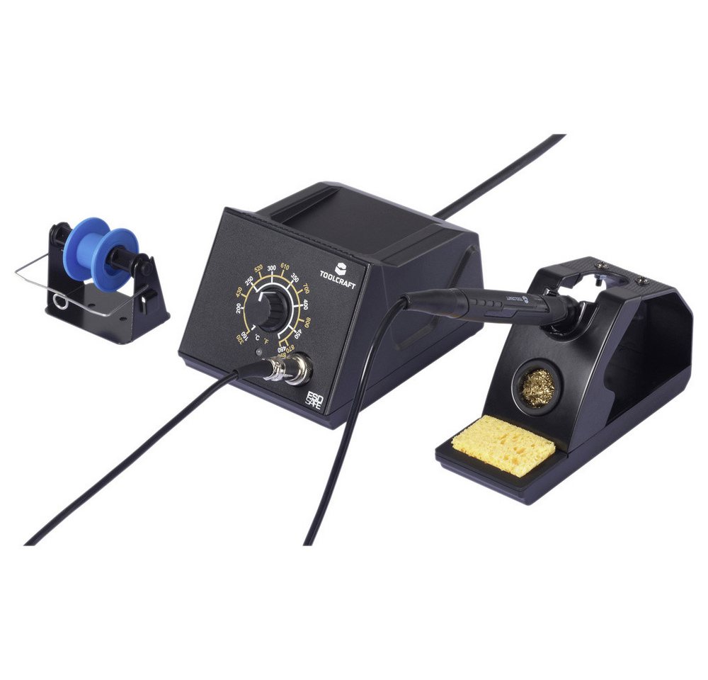 TOOLCRAFT Lötkolben TOOLCRAFT TO-ZD-8962E-B Lötstation analog 70 W 480 °C (max) inkl. Löts von TOOLCRAFT