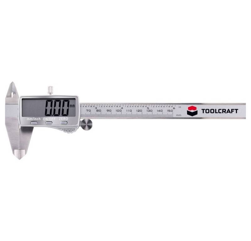 TOOLCRAFT Messschieber Digitaler Messschieber 150 mm von TOOLCRAFT