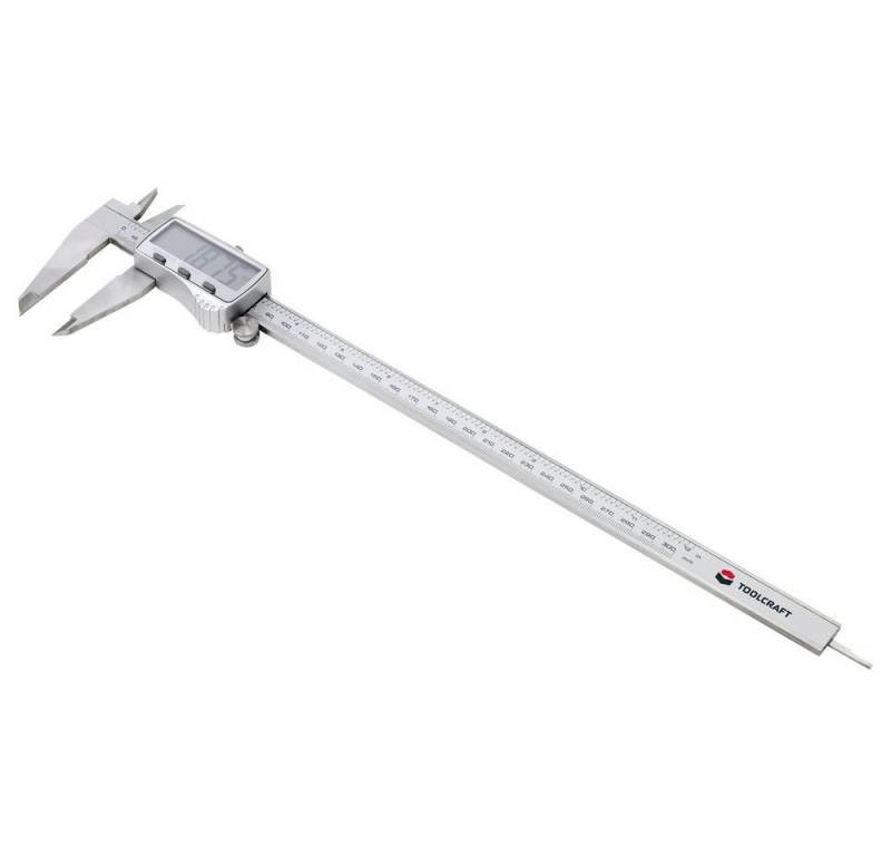 TOOLCRAFT Messschieber TOOLCRAFT DIN EN 862 TO-7167606 Digitaler Messschieber 300 mm, DIN EN 862 von TOOLCRAFT