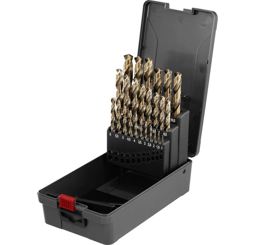 TOOLCRAFT Metallbohrer TOOLCRAFT TO-9913152 HSS-Co 5 Metall-Spiralbohrer-Set 1.0 – 13.0 mm TOOLCRAFT Metallbohrer TOOLCRAFT TO-9913152 HSS-Co 5 Metall-Spiralbohrer-Set 1.0 – 13.0 mm von TOOLCRAFT