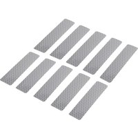TOOLCRAFT RTS25/100-SV 1564163 Klebestreifen RTS Silber (L x B) 100 mm x 25 mm 10 St. von TOOLCRAFT