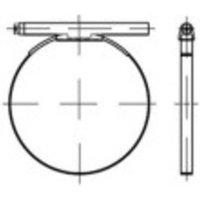 TOOLCRAFT 137704 Schlauchschelle Schlauchschellen 12mm Stahl galvanisch verzinkt 1St. von TOOLCRAFT