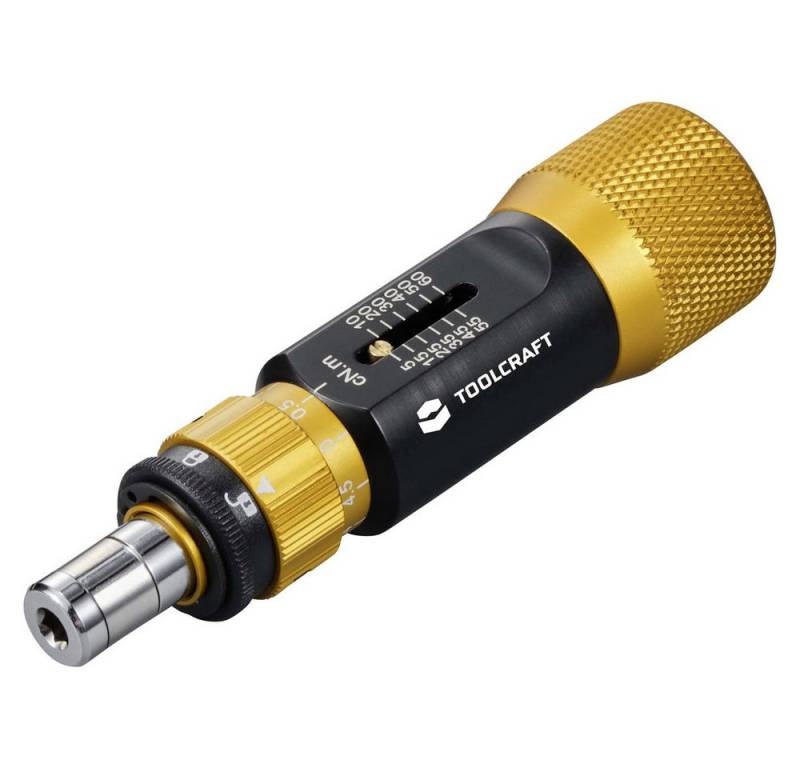 TOOLCRAFT Schraubendreher TOOLCRAFT TO-9627246 Elektronik- u. Feinmechanik Drehmoment-Schraubend von TOOLCRAFT