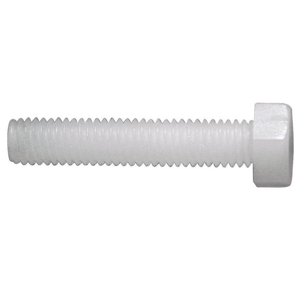 TOOLCRAFT Sechskantschraube Außen-Sechskantschrauben Polyamid 830262 von TOOLCRAFT