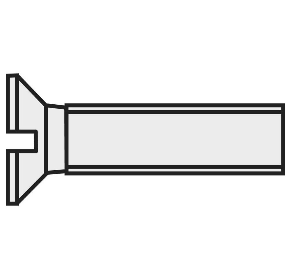 TOOLCRAFT Senkschraube Senkkopfschraube Kunststoff Polyamid M3 x 10 mm TOOLCRAFT Senkschraube Senkkopfschraube Kunststoff Polyamid M3 x 10 mm von TOOLCRAFT