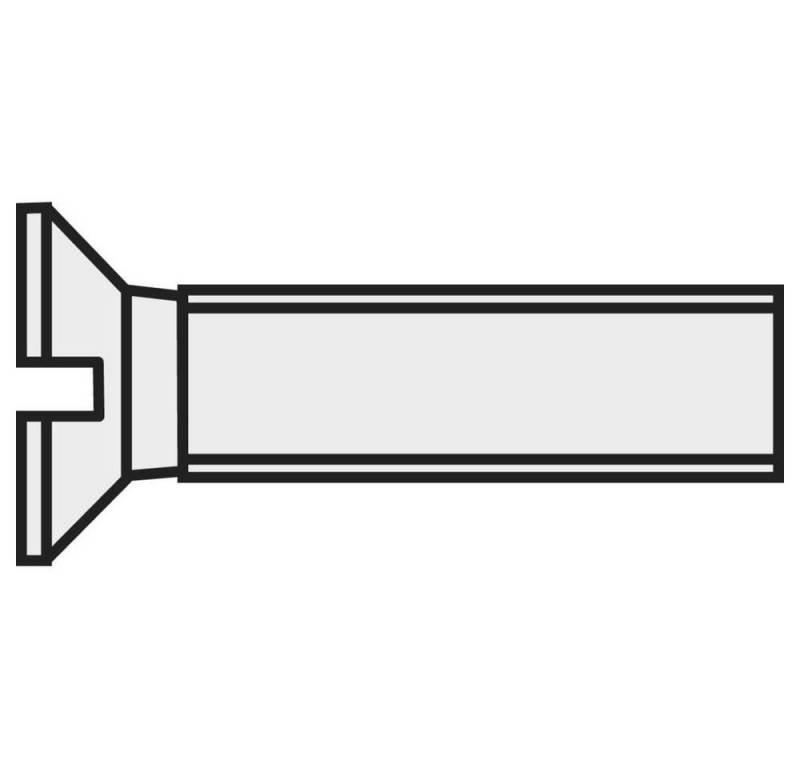 TOOLCRAFT Senkschraube Senkschrauben von TOOLCRAFT