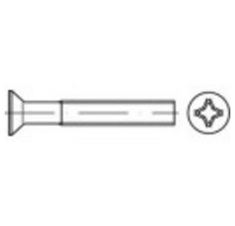 TOOLCRAFT Senkschraube Senkschrauben von TOOLCRAFT
