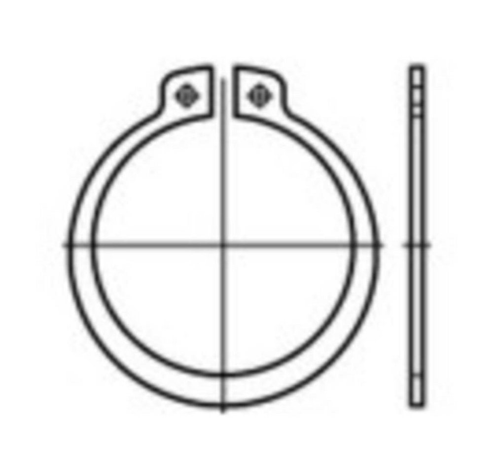 TOOLCRAFT Sicherungsring Sicherungsringe von TOOLCRAFT