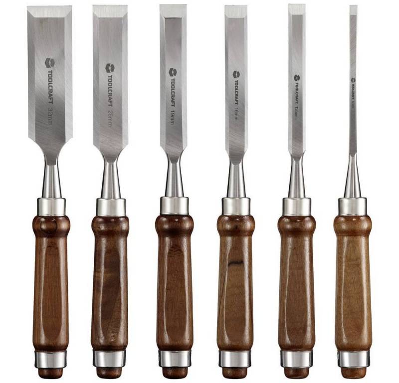 TOOLCRAFT Stechbeitel Holzmeißel, 6-tlg. Set TO-7873785 TOOLCRAFT Stechbeitel Holzmeißel, 6-tlg. Set TO-7873785 von TOOLCRAFT