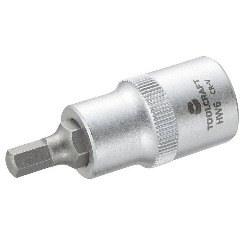TOOLCRAFT Steckschlüssel Steckschlüssel-Einsatz 12.5 mm (1/2) mit von TOOLCRAFT
