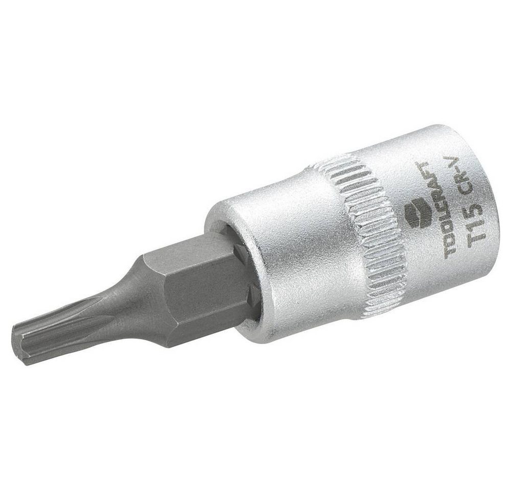 TOOLCRAFT Steckschlüssel Steckschlüssel-Einsatz 6.3 mm (1/4) mit T-Profil von TOOLCRAFT