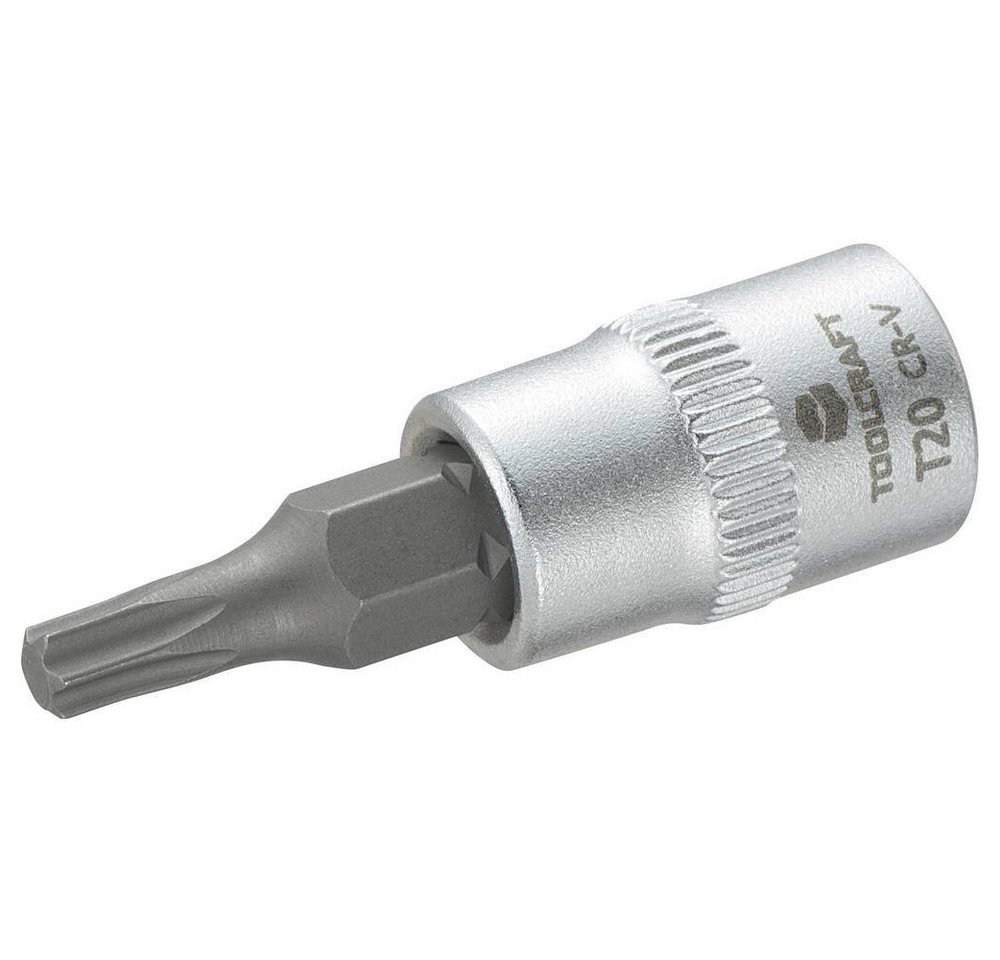 TOOLCRAFT Steckschlüssel Steckschlüssel-Einsatz 6.3 mm (1/4) mit T-Profil von TOOLCRAFT