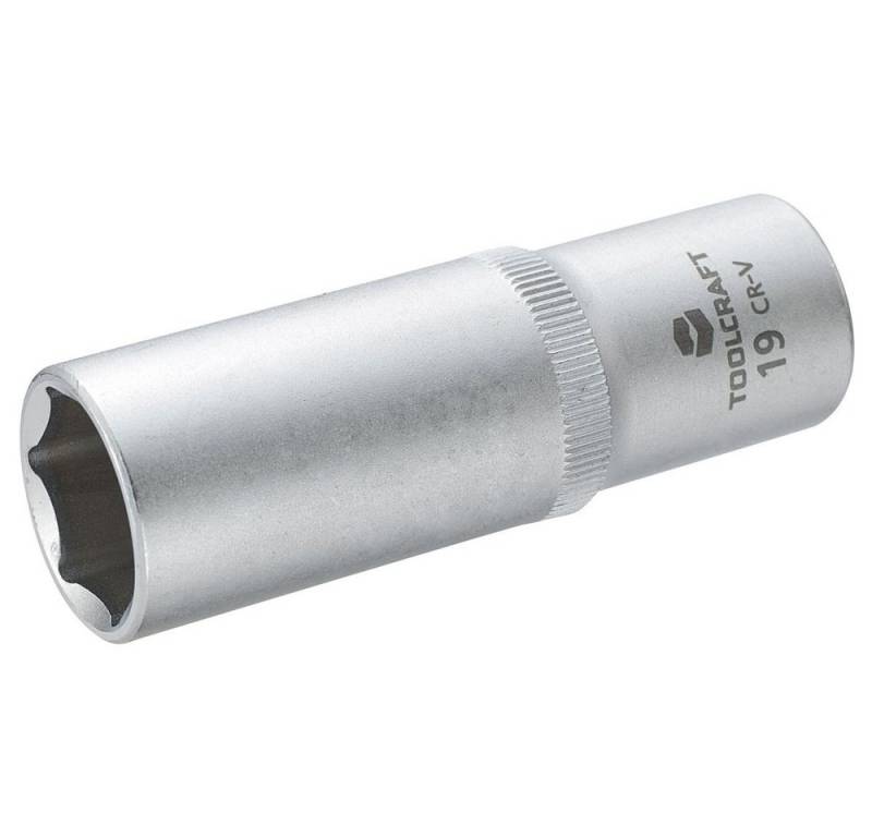 TOOLCRAFT Steckschlüssel TOOLCRAFT 816184 Außen-Sechskant Steckschlüsseleinsatz 19 mm 1/2 von TOOLCRAFT