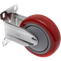 TOOLCRAFT TO-5137959 Bockrolle mit Anschraubplatte 100mm polyurethan Tragfähigkeit (max.): 125kg von TOOLCRAFT