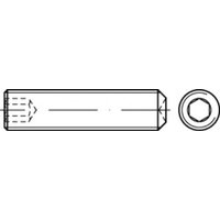 TOOLCRAFT TO-5415627 Gewindestift M12 16mm 100St. von TOOLCRAFT