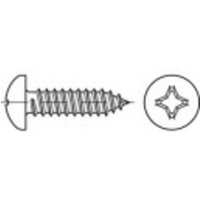 TOOLCRAFT TO-5435289 Linsenblechschrauben 16mm Kreuzschlitz Pozidriv DIN 7981 Stahl galvanisch verzi von TOOLCRAFT