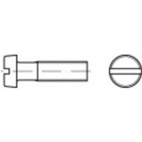 TOOLCRAFT TO-5445363 Zylinderschrauben M2,5 6mm Schlitz DIN 84 Messing galvanisch vernickelt 200St. von TOOLCRAFT