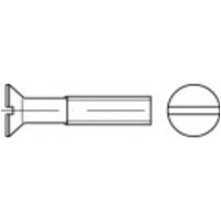 TOOLCRAFT TO-5450322 Senkschrauben M10 60mm Schlitz DIN 963 Messing 100St. von TOOLCRAFT