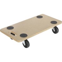 TOOLCRAFT TO-6811791 EWSU1012-575 Transportroller MDF Platte Traglast (max.): 200kg 582mm x 291mm x von TOOLCRAFT