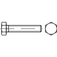 TOOLCRAFT TO-6861960 Sechskantschrauben M10 80mm Außensechskant DIN 961 Stahl 100St. von TOOLCRAFT