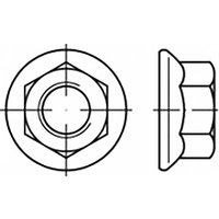 TOOLCRAFT TO-6866922 Sechskantmuttern mit Flansch M8 Stahl 1000St. TOOLCRAFT TO-6866922 Sechskantmuttern mit Flansch M8 Stahl 1000St. von TOOLCRAFT
