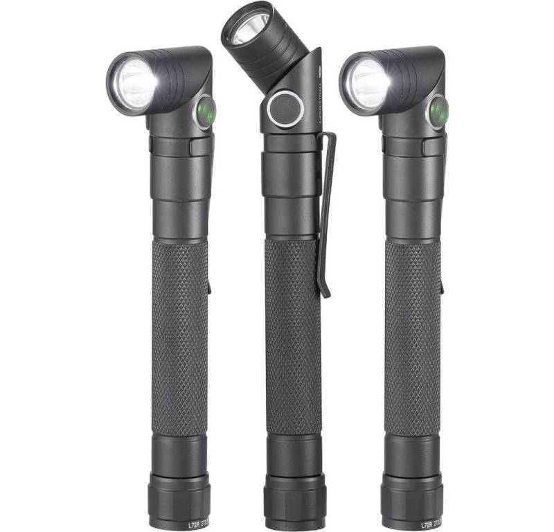 TOOLCRAFT Taschenlampe 3er Set TASCHENLAMPE 2IN1, mit Stroboskopmodus, mit USB-Schnittstelle, verstellbar, mit Gürtelcli von TOOLCRAFT