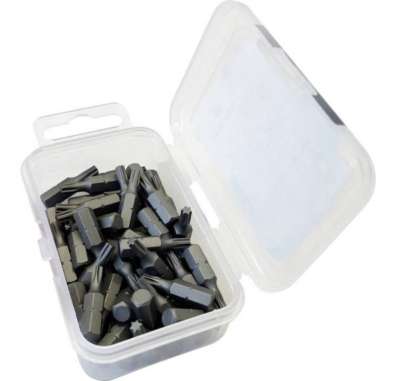 TOOLCRAFT Torx-Bit 50 Stück Bit T20 6.3 mm (1/4) 25 mm TO-4985172 von TOOLCRAFT