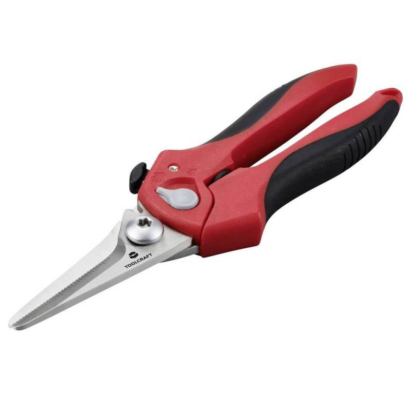 TOOLCRAFT Universalschere Combischere gerade 205 mm von TOOLCRAFT