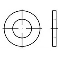 TOOLCRAFT Unterlegscheiben 6.4mm 12mm Edelstahl V4A A4 100 St. TO-6853911 TOOLCRAFT Unterlegscheiben 6.4mm 12mm Edelstahl V4A A4 100 St. TO-6853911 von TOOLCRAFT